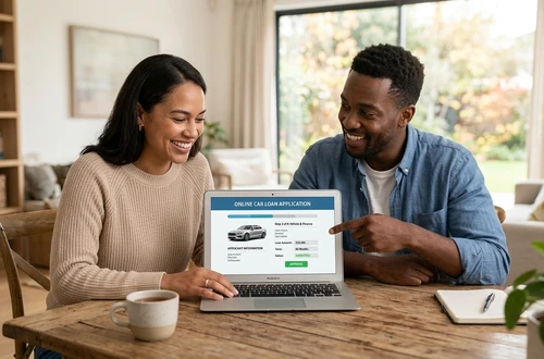 Friendly auto loan advisor ready to assist